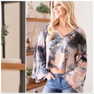 Galaxy Tie Dye Lux Comfort Top
